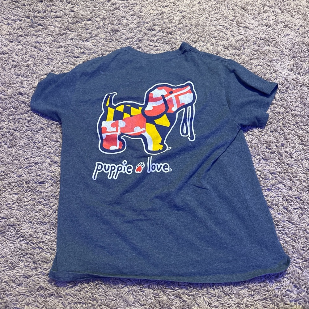 Kids Blue Graphic T-Shirt